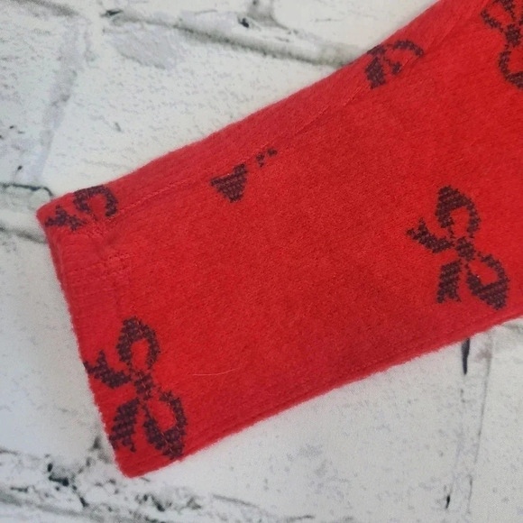 3-6MRed and Black Bow Cardigan Pant Set Unisex Kids Clothes Matching Holiday - Picture 7 of 11